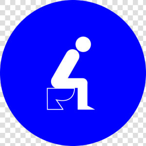 Toilet  Crapping  Bathroom  Restrooms  Sitting  Man   Sitting On Toilet  HD Png Download