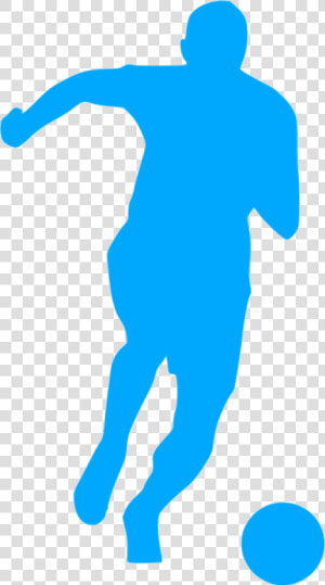 Silhouette Football 27 Clip Arts   Football Icon Blue Png  Transparent Png