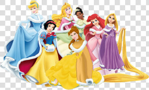 Group Of Disney Princesses   Disney Princess Characters Png  Transparent Png