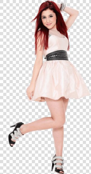 Ariana Grande Pink Dress   Ariana Grande Victorious Pale  HD Png Download