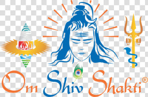 Om Shiv Shakti   Shiv Shakti Name Logo  HD Png Download