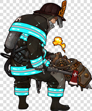 Transparent Fire Brigade Clipart   Fire Force Vol 6  HD Png Download