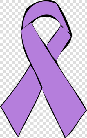 Breast Cancer Ribbon Cancer Ribbons Clip Art Breast   Lavender Cancer Ribbon Color  HD Png Download