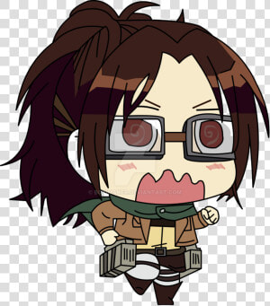 Attack On Titan Chibi Hanji Zoe By Botimaker   Attack On Titan Chibi Hanji  HD Png Download