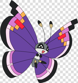 Shiny Vivillon  HD Png Download