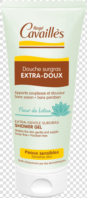 Lotus Flower Extra gentle Surgras Shower Gel Rogé Cavaillès   Roge Cavailles Shower Gel  HD Png Download