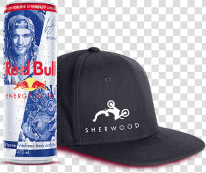 1 X Levi Sherwood Can   Levi Sherwood Red Bull Can  HD Png Download