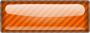 Square angle orange   Button Png 3d  Transparent Png