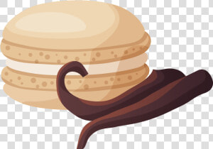 Cartoon Food bread Png Download   Macaron Icon Png  Transparent Png