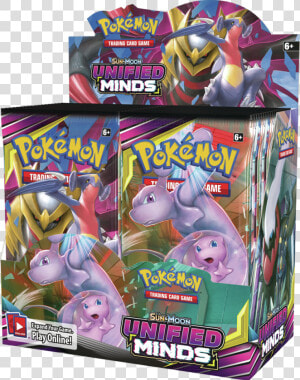 Pokemon Unified Minds Booster Box  HD Png Download