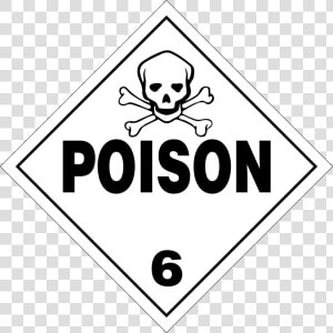 Poison Placard  HD Png Download