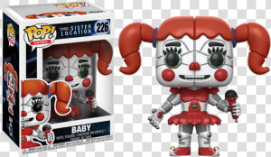 Pop Figure Five Nights At Freddy S Sister Location   Funko Pop Five Nights At Freddy  39 s Sister Location  HD Png Download