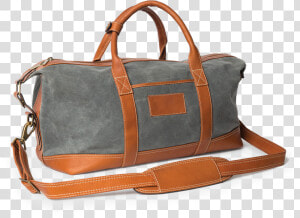 Waxed Canvas Duffel Bag   Tote Bag  HD Png Download