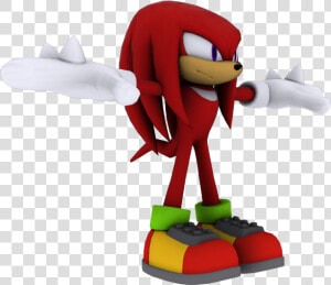 Download Zip Archive   Knuckles The Echidna Model  HD Png Download