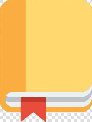 Yellow orange line clip Art material Property rectangle   Orange Book Icon Png  Transparent Png