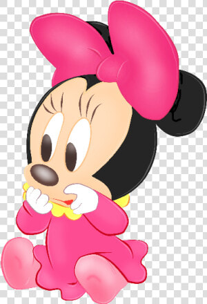 Minnie Mouse Mickey Mouse Clip Art   Pink Minnie Mouse Baby  HD Png Download