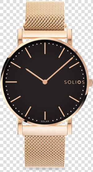 Solios Eclipse  Sustainable And Solar Watch With A   Solios Watches  HD Png Download