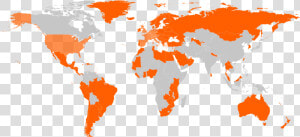 Sixt Global Map   Countries That Don T Have Netflix  HD Png Download