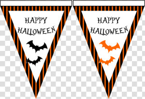 Banderines De Halloween Png  Transparent Png