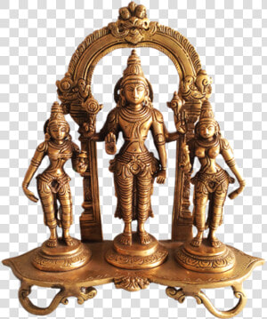 Lord Venkateswara Sridevi Bhudevi Brass Statue  10   Statues Of Lord Venkateswara  HD Png Download