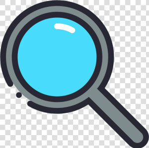 Magnifying Glass 🔍 Magnify Glass Magnifying Magnify   Circle  HD Png Download