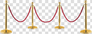 Demarcation  Gold  Red  Rope  Isolated  Barrier   Chain  HD Png Download