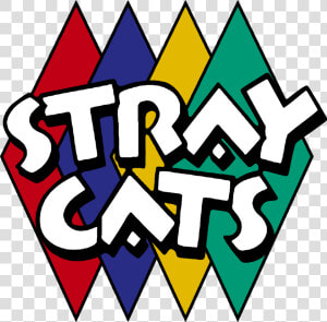 Rockabilly Stray Cats Vintage Band Logo 1980s Rock   Rockabilly Bands Logo  HD Png Download