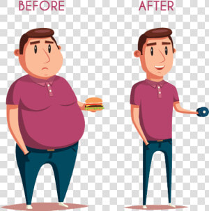 Atkins Diet Tip Lose   Weight Loss Diet Cartoon  HD Png Download