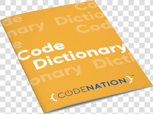 Code Dictionary Brochure Body Image   Paper  HD Png Download