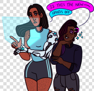  sombrahh Wanted A Symmetra Or A Sombra So They Get   Cartoon  HD Png Download