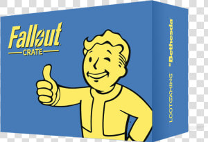 Fallout Crate   Fallout Loot Crate Box  HD Png Download