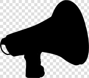 Svg Transparent Stock Bullhorn Vector Komunikasi   Megaphone  HD Png Download