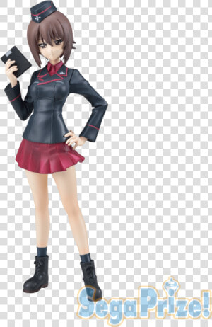 Sega Maho Nishizumi Pm Figure   Girls Und Panzer Kuromorimine  HD Png Download