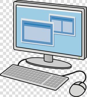 Computers Clipart Pdf   Computer Clipart  HD Png Download