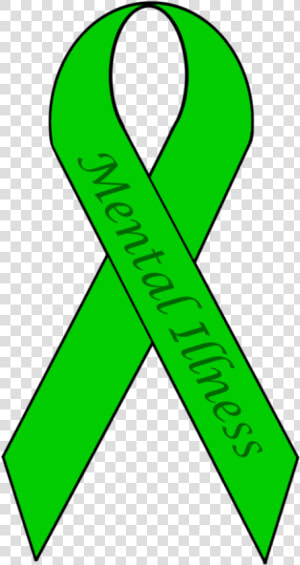 Mental Health Awareness Ribbon Colors   Mental Illness Awareness Ribbon  HD Png Download