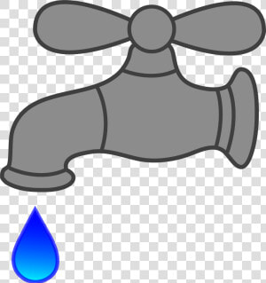 Water Service Interruption   Water Faucet Clip Art  HD Png Download