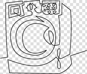 Washing Machine Black And   Horizon Observatory  HD Png Download