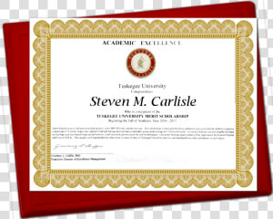 Setven Carlisle Scholarship   Diploma  HD Png Download