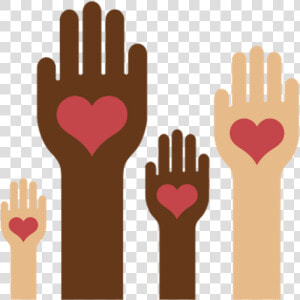 Sororidade Love Amor Feminismo Feminista Feminist   Different Skin Color Hands Png  Transparent Png