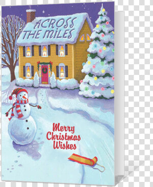 Across The Miles   Merry Christmas Across The Miles  HD Png Download