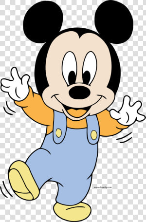 Disney Baby Mickey Balance Clipart Png   Baby Mickey Mouse And Friends Coloring Pages  Transparent Png