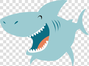 Requiem Shark Cartoon   Shark Cartoon No Background  HD Png Download