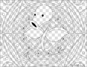 Adult Pokemon Coloring Page Bellsprout   Adult Coloring Pages Pokemon  HD Png Download