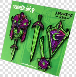 Phyrexius Enamel Pin Set   Sword  HD Png Download