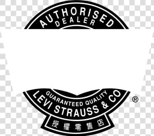 Levi S Authorised Dealer Taiwan Logo Black And White   Levi Strauss  amp  Co   HD Png Download