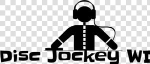 Disc Jockey Wisconsin   Headphones  HD Png Download