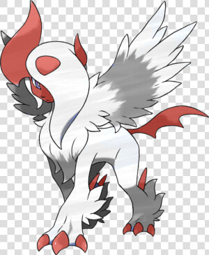 Mega Absol Has A Lot Of Potential  Featuring His High   Shiny Absol Mega Evolution  HD Png Download