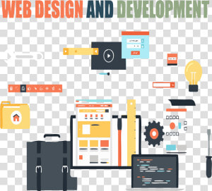 Of The Web In Creating Creative Visual Design Online   Web Development And Designing  HD Png Download