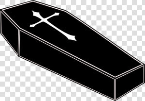 Collection Of Cartoon   Coffin Clipart  HD Png Download