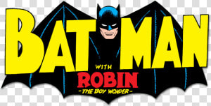 60s Batman Logo Png   Png Download   Batman And Robin Logo  Transparent Png